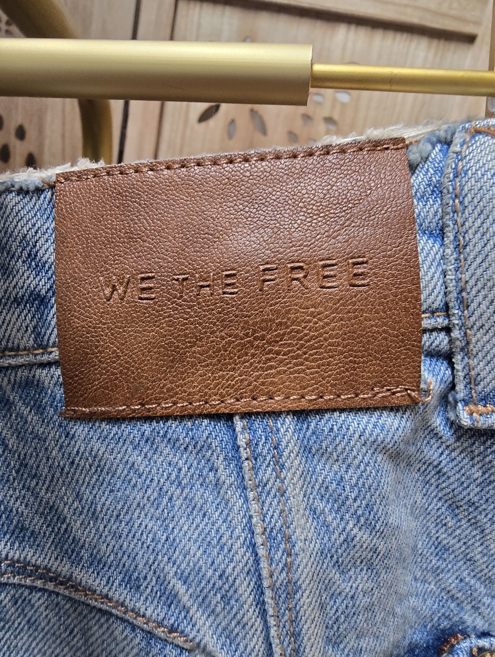 NWOT We The Free Good Luck Mid-Rise Barrel Jeans - Picture 11 of 16